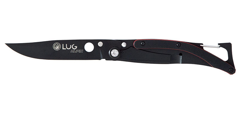 Couteau Pliant SP1T Noir/Rouge Lug