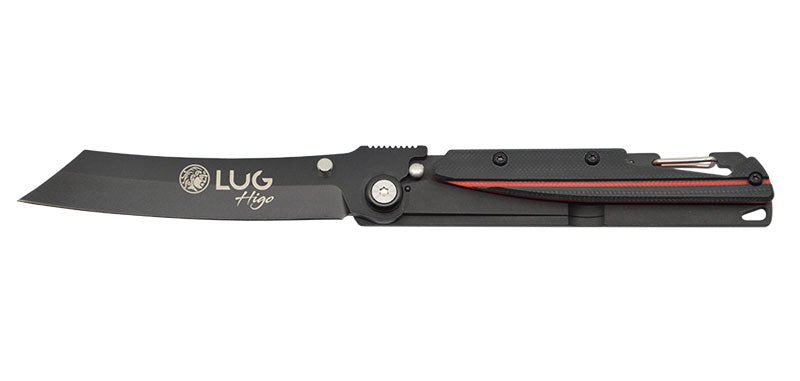 Couteau Pliant SP3T noir/rouge Lug