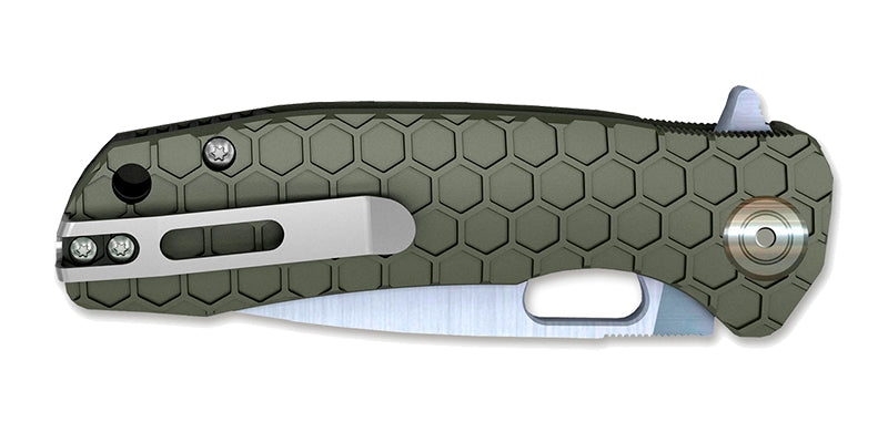 Couteau Pliant Small Vert Honey Badger