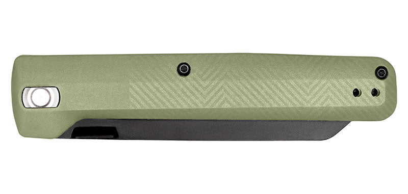 Couteau Pliant Vert Pledge Lichen Gerber