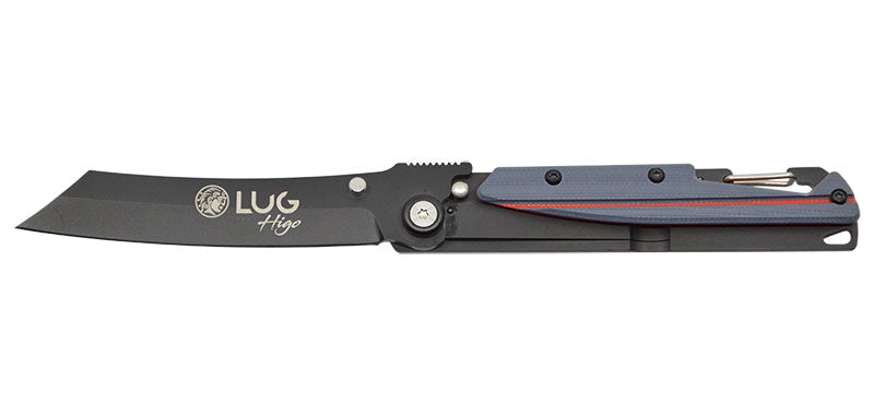 Couteau SP3T gris/rouge Lug