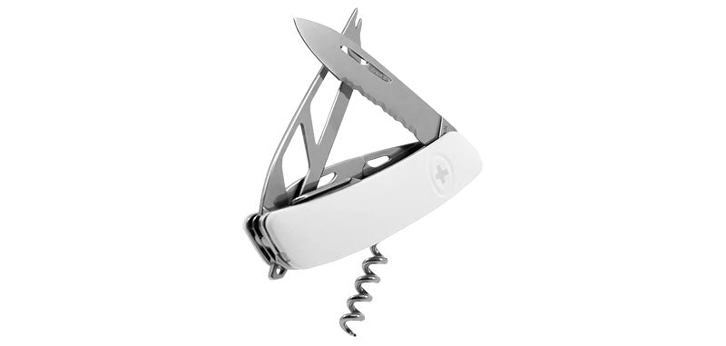 Couteau Suisse Blanc CH05T Le Chasseral Swiza