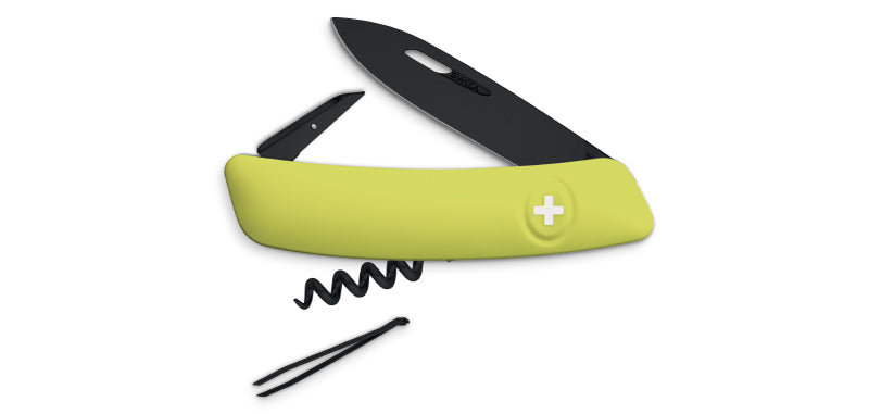 Couteau Suisse D01 Allblack Mousse Swiza