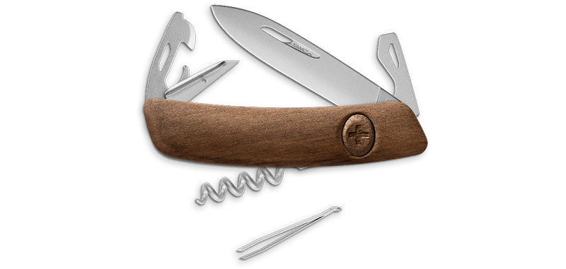Couteau Suisse D03 Allmatt Noyer Swiza