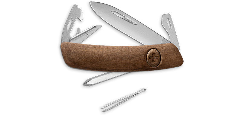 Couteau Suisse D04 Allmatt Noyer Swiza