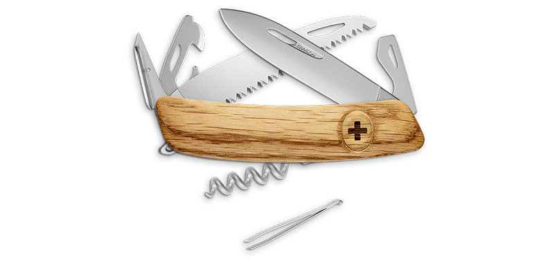 Couteau Suisse D05 Allmatt Chêne Swiza