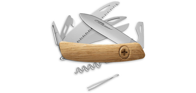 Couteau Suisse D09 Allmatt Chêne Swiza