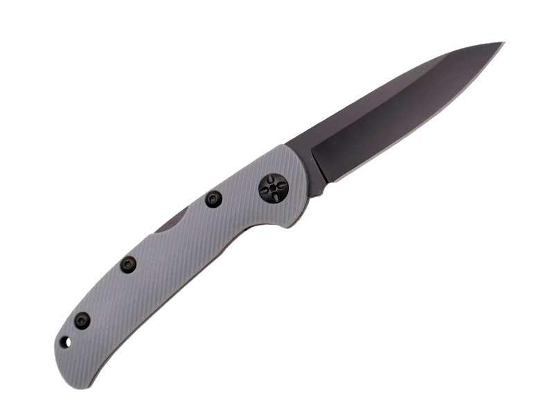 Couteau Third Nylon/Fibre De Verre Gris 11Cm Inox