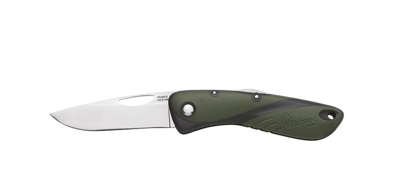 Couteau Vert Aquaterra Lame + Tire-bouchon Wichard