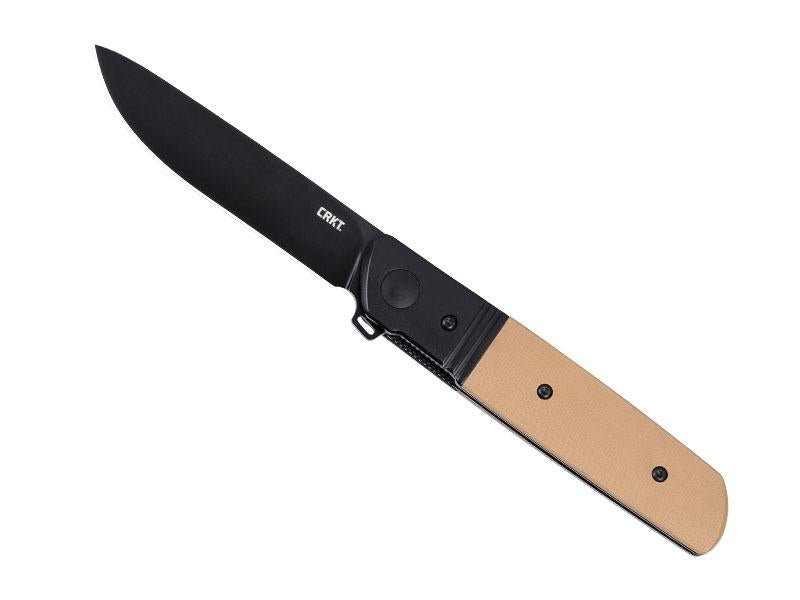 Couteau crkt bamboozled brun