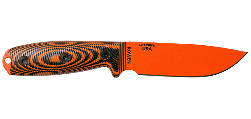 Couteau de Chasse ESEE-4 Lame Orange