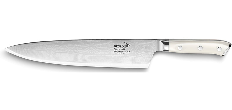 Couteau de Cuisine Éminceur damas Deglon