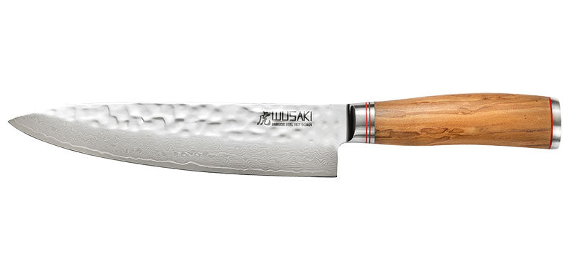 Couteau de Cuisine Japonais Chef Damas Wusaki