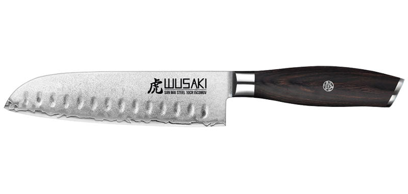 Couteau de Cuisine Japonais Santoku Wusaki