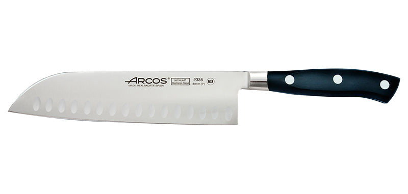 Couteau de Cuisine Santoku Arcos Noir
