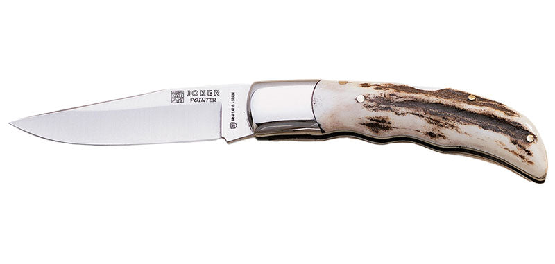 Couteau de Poche 9cm Manche Bois de Cerf