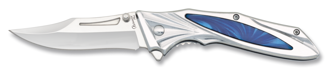 Couteau de Poche Albainox Bleu et acier 