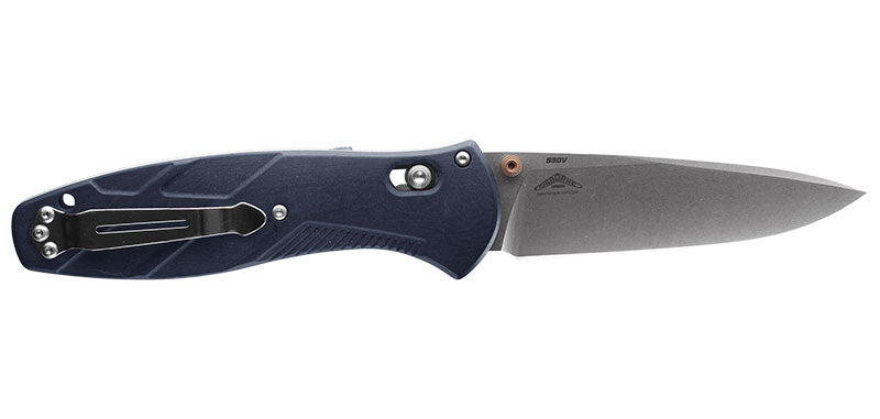 Couteau de Poche Barrage Bleu Benchmade