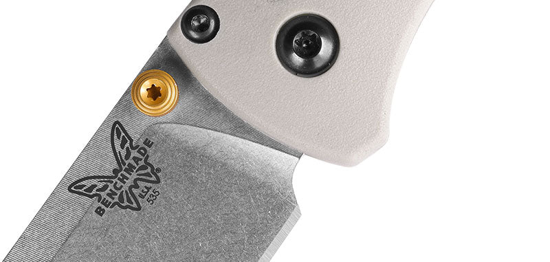 Couteau de Poche Bugout Benchmade Blanc