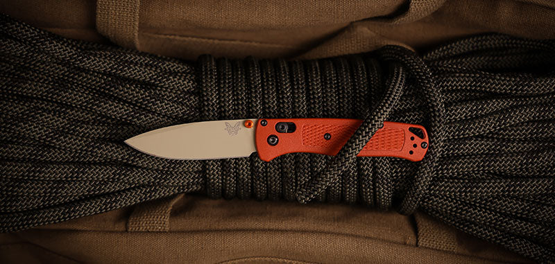 Couteau de Poche Bugout Orange Benchmade