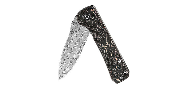 Couteau de Poche Hawk Noir/Bronze QSP