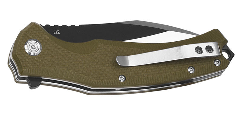 Couteau de Poche Snipe Vert QSP
