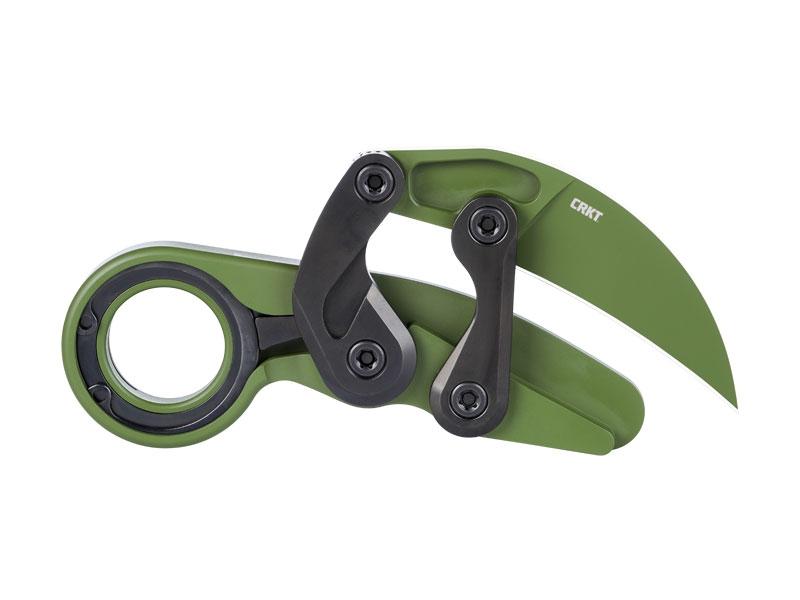 Couteau karambit Crkt Provoke Vert et noir