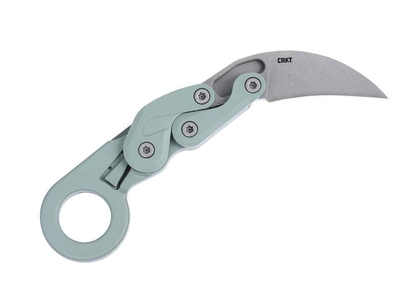 Couteau karambit Crkt Provoke Vert pastel