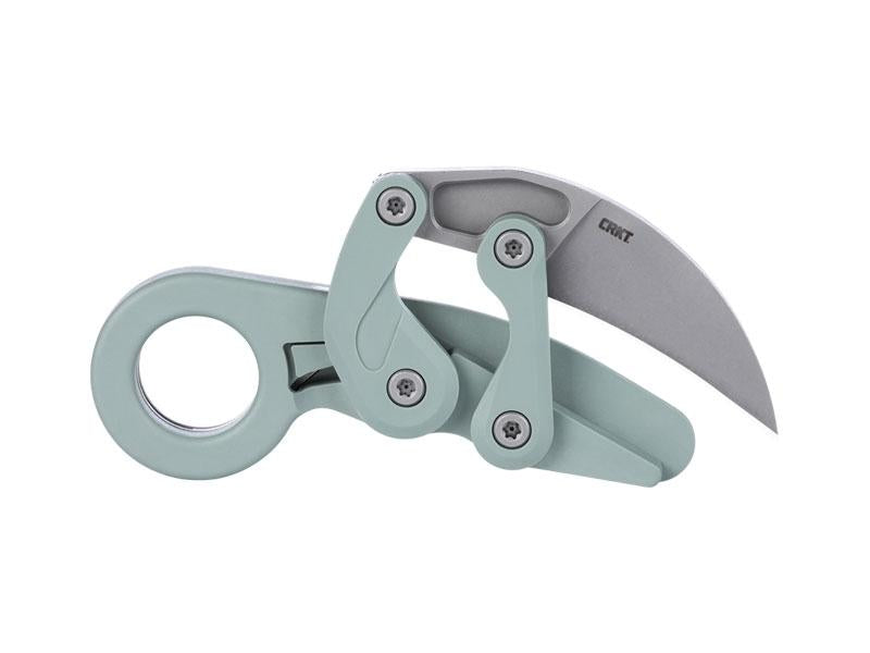 Couteau karambit Crkt Provoke Vert pastel
