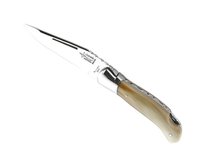 Couteau laguiole chasse G.david pointe de corne