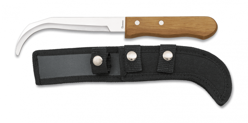 Couteau serpette lame fixe 13cm