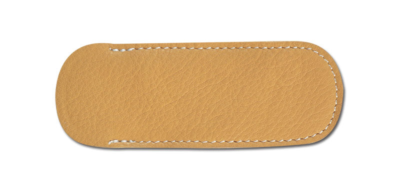 Étui Couteau fleur de Cuir orange PIELCU