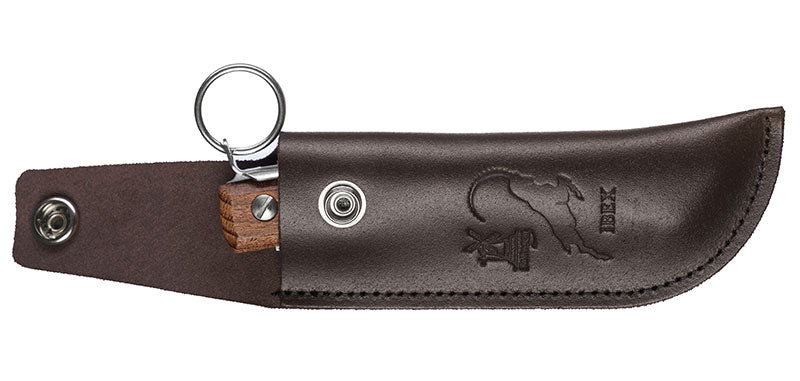 Étui Cuir Marron Windmühlenmesser Pour IBEX 120