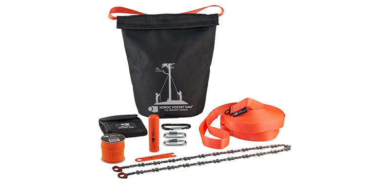 Kit Nordic Pocket Saw Arborist V.2 Orange/Noire