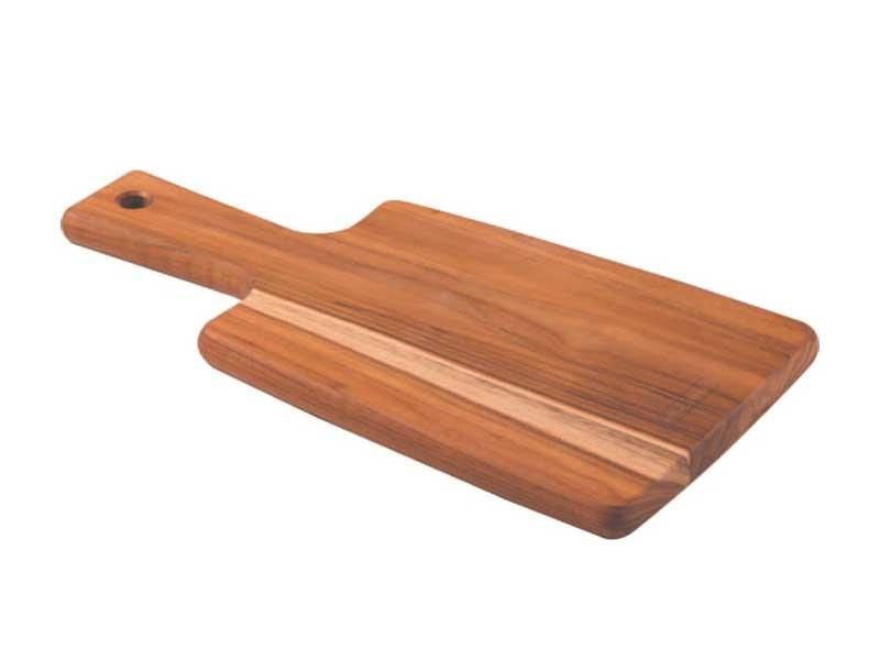 Planche à découper en bois de Teck Tramontina 28X19,5X1,8Cm