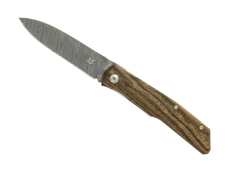 Couteau De Chasse Lame Damas