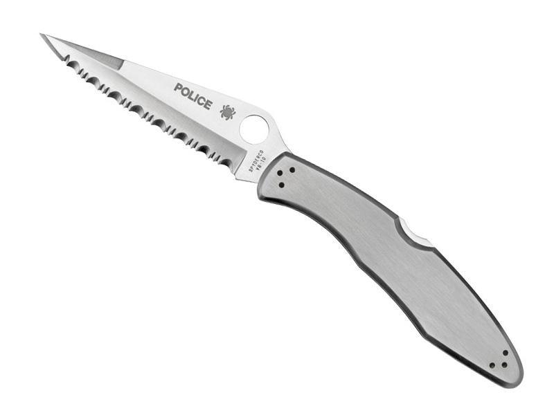 Couteau Spyderco Police A Dents