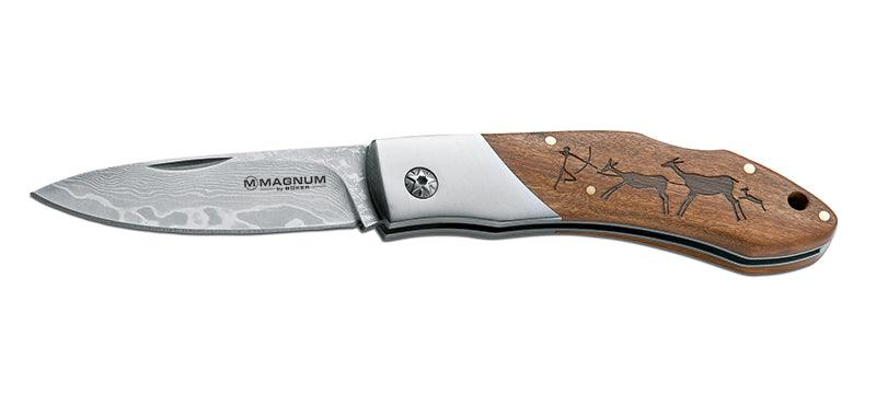 Couteau De Chasse Artisanal Damas