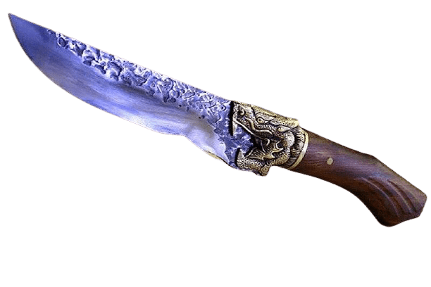 Couteau Lame Fixe Dragon