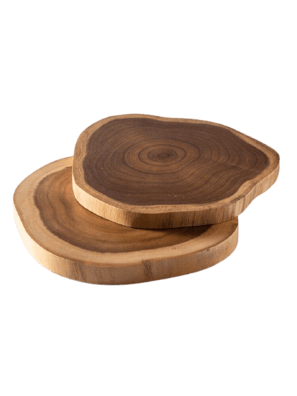 Planche À Découper Souche D'Acacia Naturel